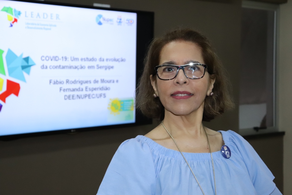 Fernanda Esperidião analisa trajetória de desaceleração de casos. Foto: Josafá Neto